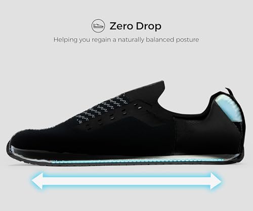 AIRHAS Men's Barefoot Shoes Zero Drop Wide Toe Box Minimalist Gym Shoes for Men Deadlift Cross Training Sneakers