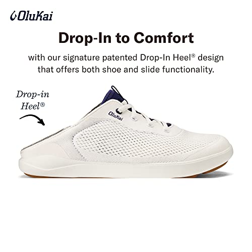 OLUKAI 'Ahi Men’s Performance Marine Shoes, Water-Ready Sneakers with Customized Lacing Fit, Lightweight & Breathable, Enhanced Grip & Traction