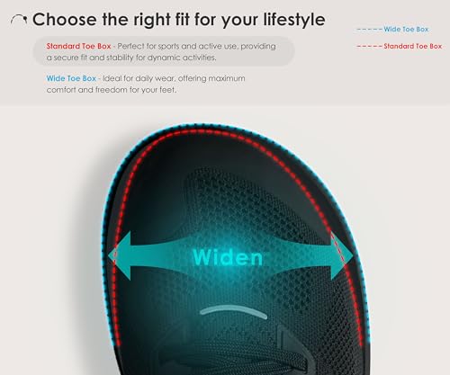 AIRHAS Men's Barefoot Shoes Zero Drop Wide Toe Box Minimalist Gym Shoes for Men Deadlift Cross Training Sneakers