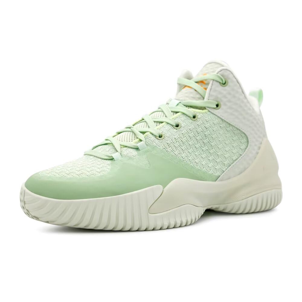 PEAK High Top Mens Basketball Shoes Lou Williams Streetball Master Breathable Outdoor Sneakers Cushioning Shoes for Fitness