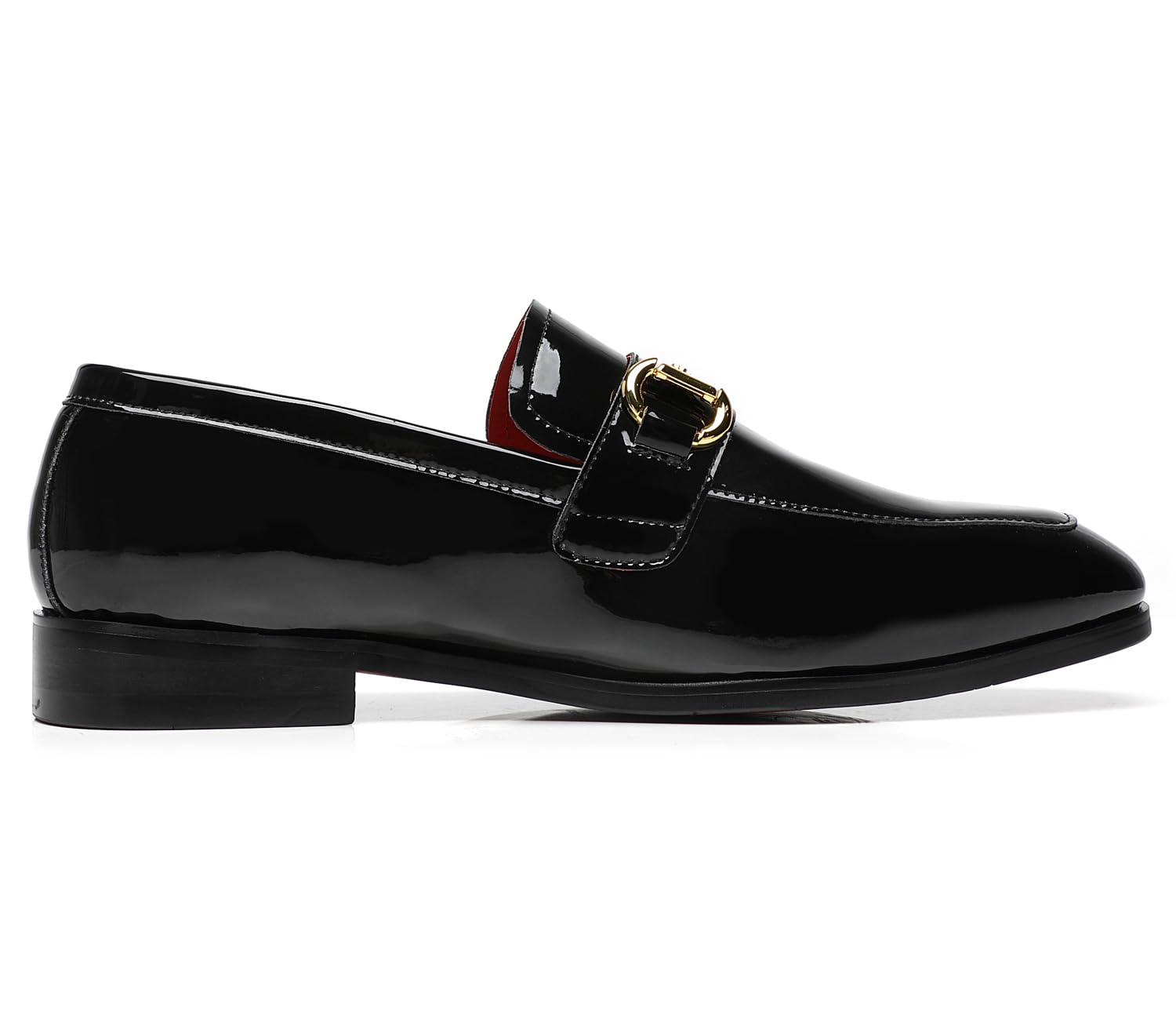 Erphpre Paul Men's Tuxedo Patent Leather Loafers Dress Shoes