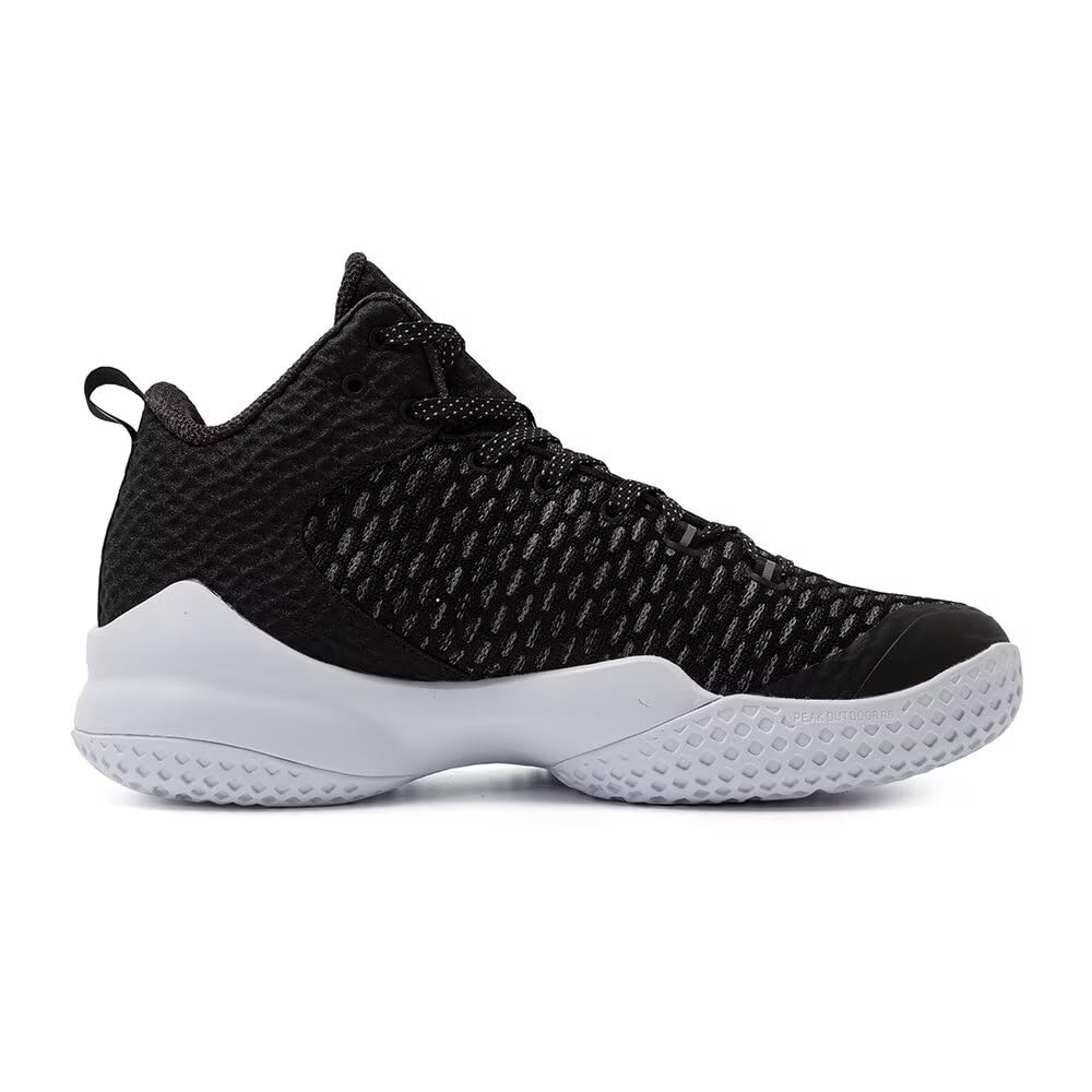 PEAK High Top Mens Basketball Shoes Lou Williams Streetball Master Breathable Outdoor Sneakers Cushioning Shoes for Fitness