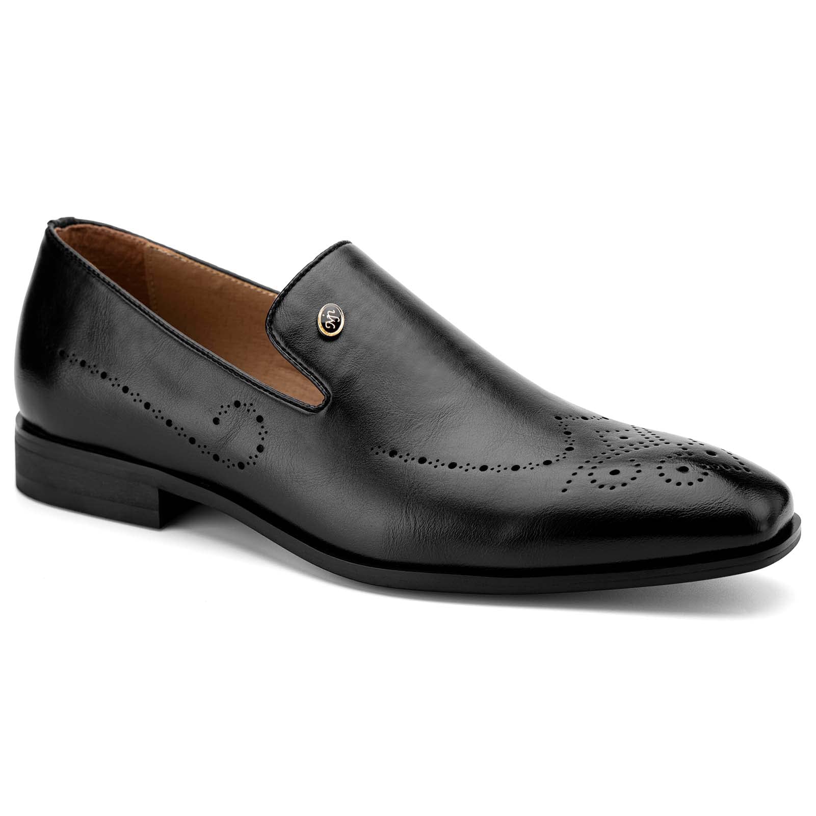 Meijiana Mens Loafers Wedding Dress Shoes Slip-On Loafers for Men Tuxedo Suit Shoes