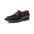 Bruno Marc Men's Tuxedo Patent Loafers Classic Velvet Slip-on Dress Shoes