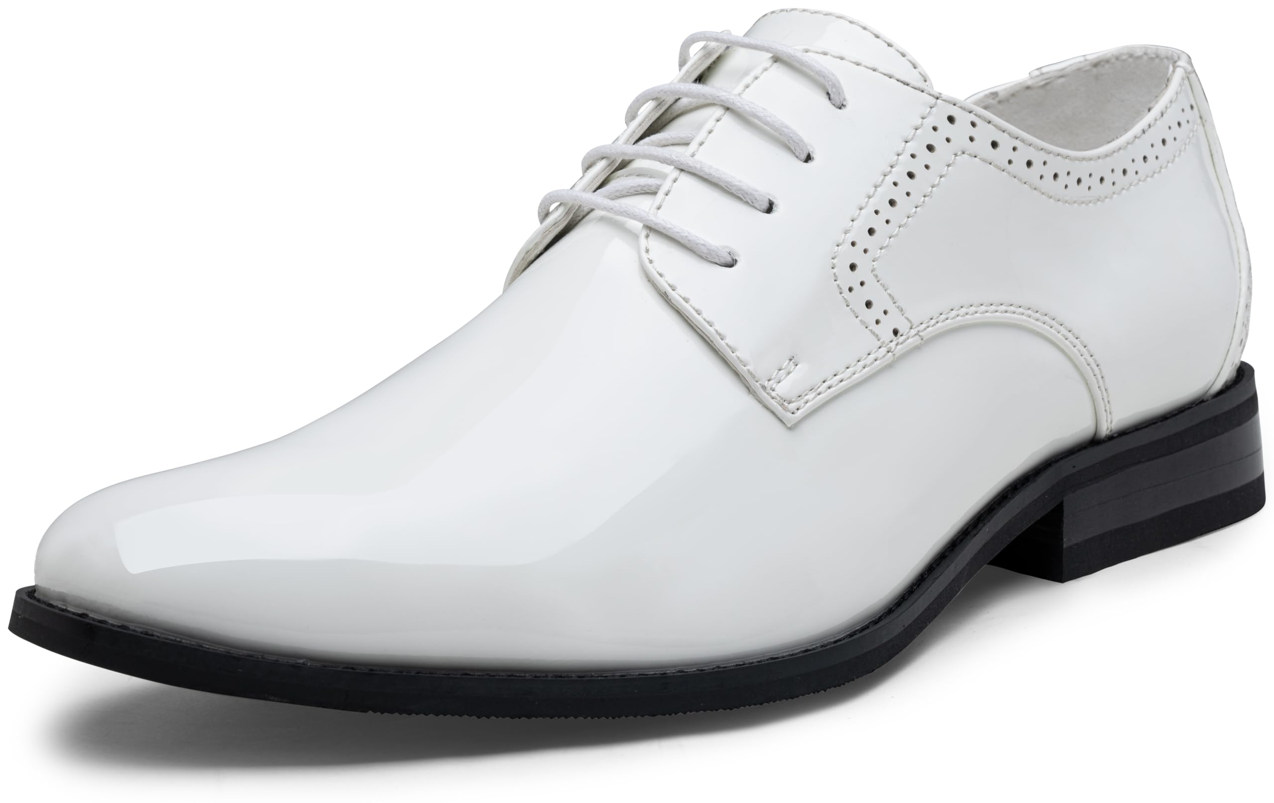 Vostey Men's Dress Shoes Classic Wingtip Brogue Men Oxfords