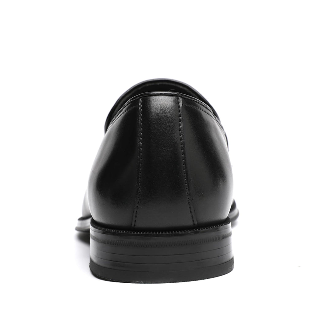 DECARSDZ Mens Slip-On Penny Loafer Casual Dress Shoes Black Wedding Formal Work Pointed Toe Men Tuxedo Shoes