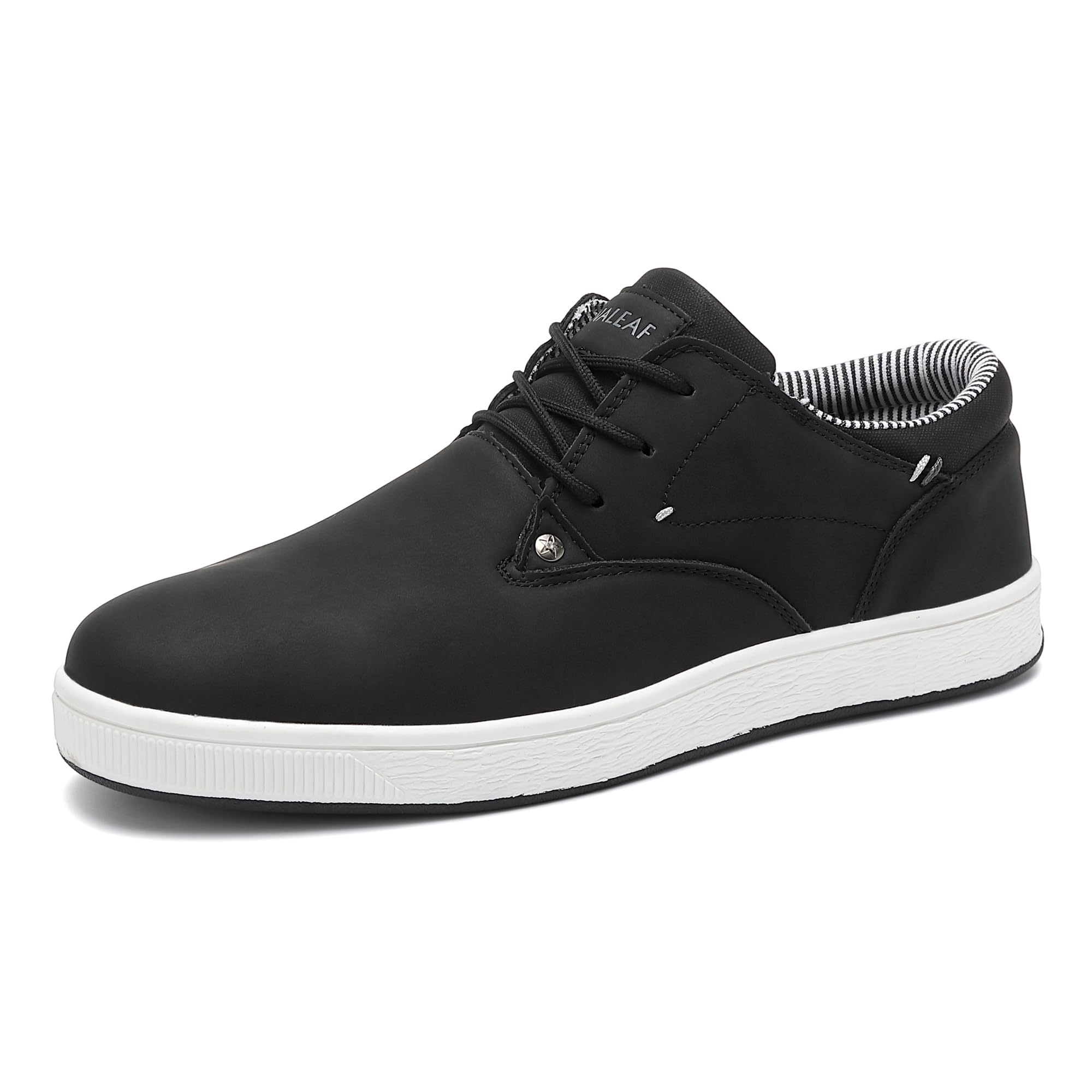 ANALEAF Mens Casual Oxfords Fashion Sneakers Soft Comfortable Lace-Up Dress Shoes