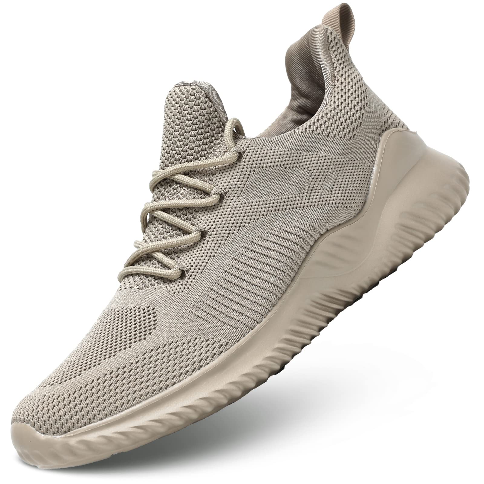 Kapsen Men's Non Slip Running Shoes Ultra Light Breathable Casual Walking Shoes Fashion Sneakers Mesh Workout Sports Shoes