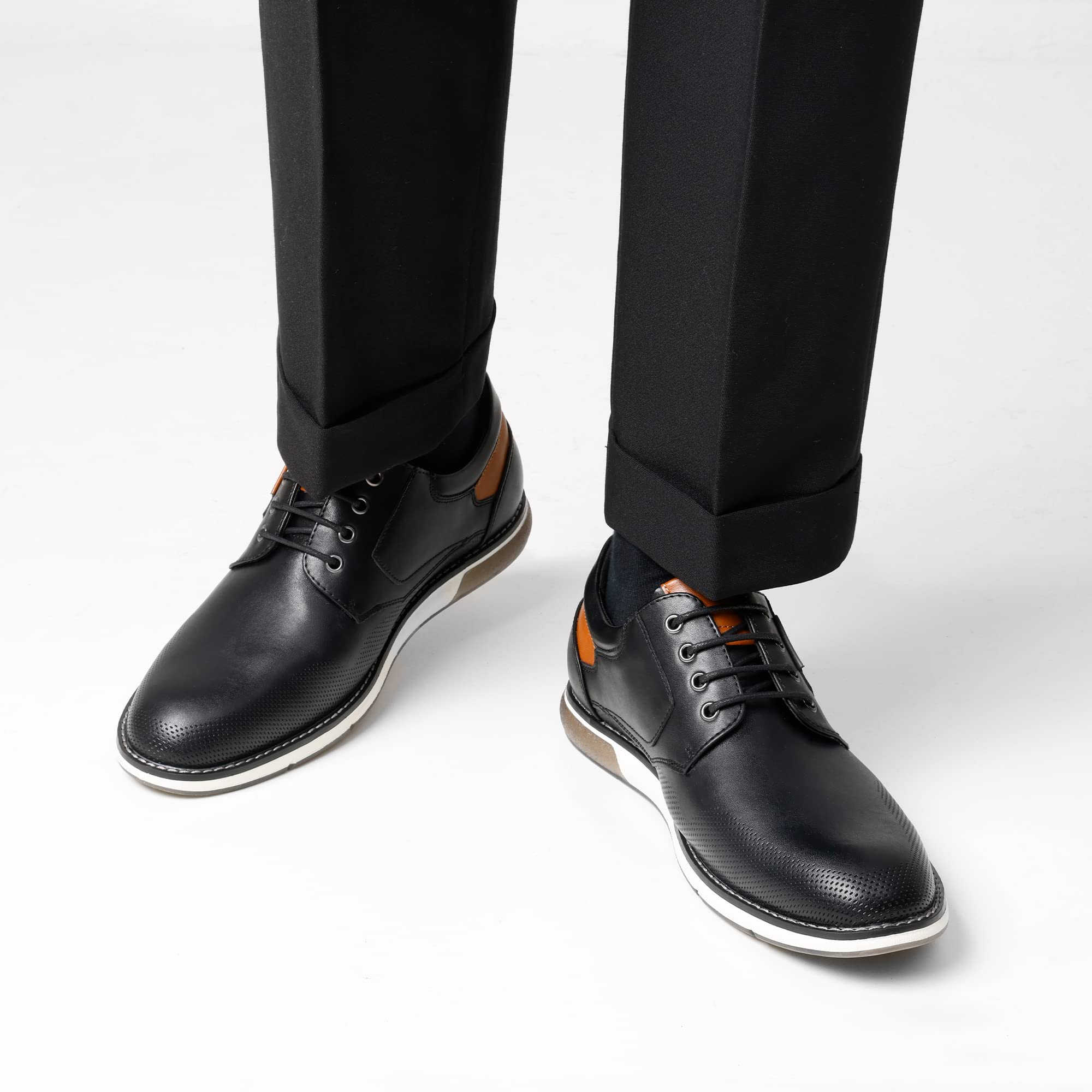 Bruno Marc Men's Casual Dress Oxfords Shoes Business Formal Derby Sneakers