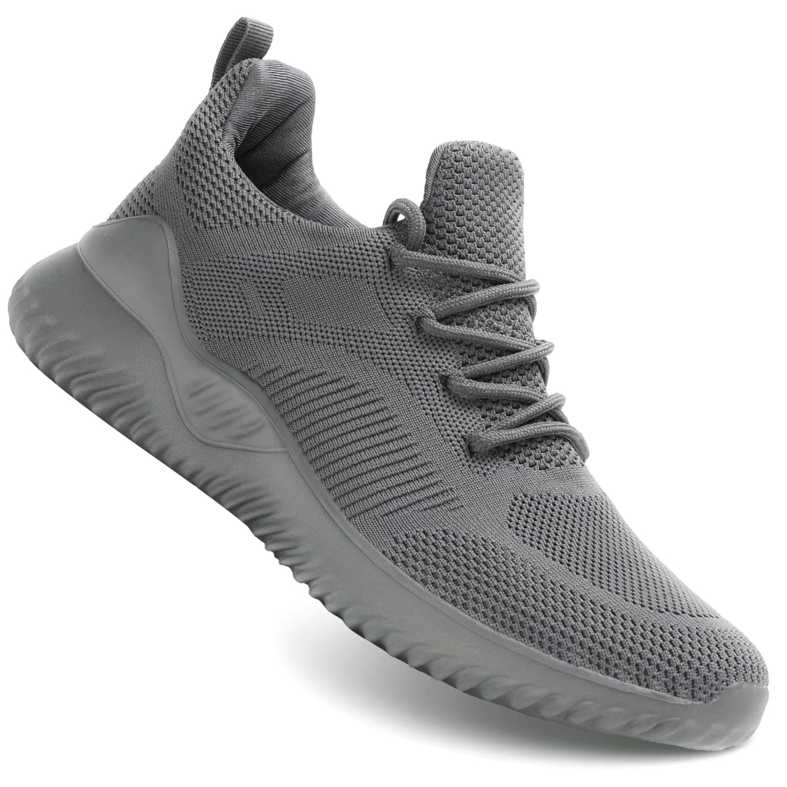 Kapsen Men's Non Slip Running Shoes Ultra Light Breathable Casual Walking Shoes Fashion Sneakers Mesh Workout Sports Shoes