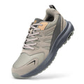 FitVille Men's Outdoor Hiking Shoes with High Traction Outsole, Water-Resistant & High Rebound Cushioning, Low-Top Trailing Shoes for Walking Trekking Camping Grey