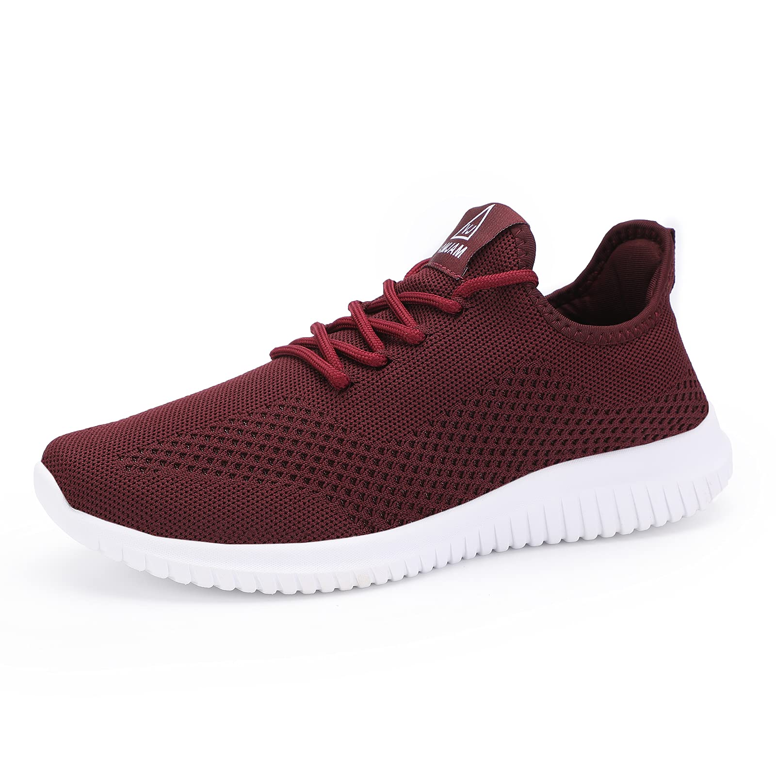 VAMJAM Men's Running Shoes Ultra Lightweight Breathable Walking Shoes Non Slip Athletic Fashion Sneakers Mesh Workout Casual Sports Shoes