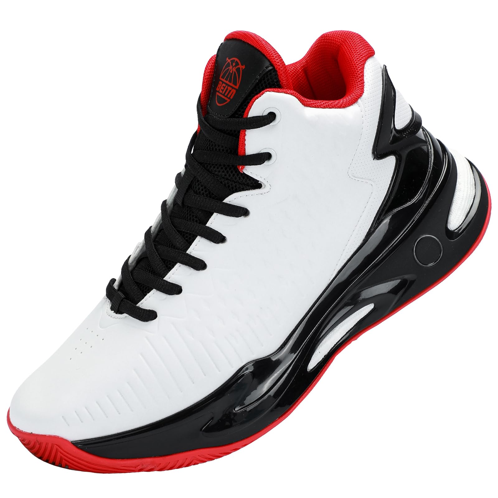 Beita High Upper Basketball Shoes for Men Sneakers Breathable Sports Shoes Anti Slip