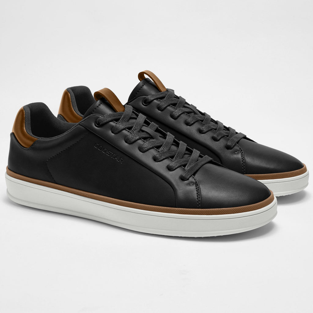 Coostar Mens Casual Shoes Comfortable Dress Sneakers Classic Lace-up Shoe Lightweight