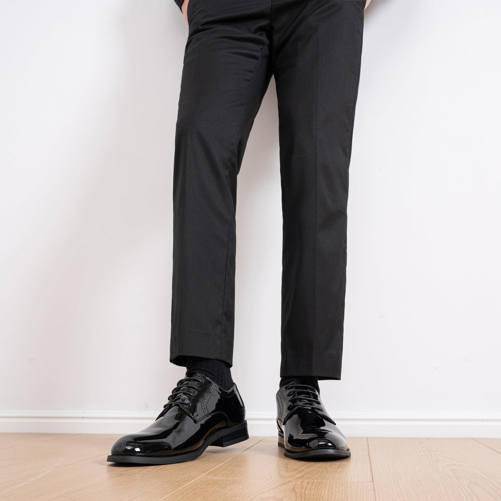 Vostey Men's Dress Shoes Classic Wingtip Brogue Men Oxfords