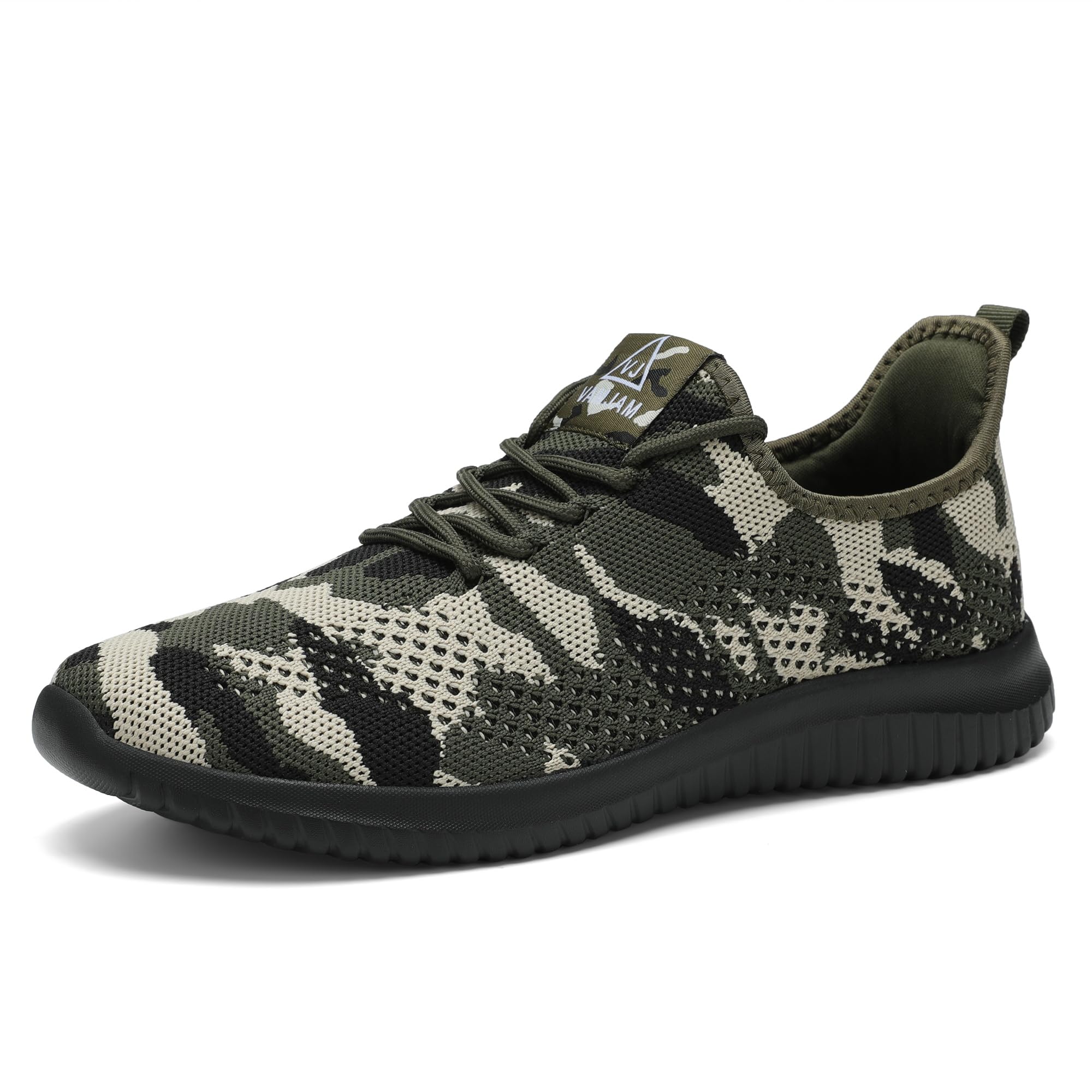 VAMJAM Men's Running Shoes Ultra Lightweight Breathable Walking Shoes Non Slip Athletic Fashion Sneakers Mesh Workout Casual Sports Shoes