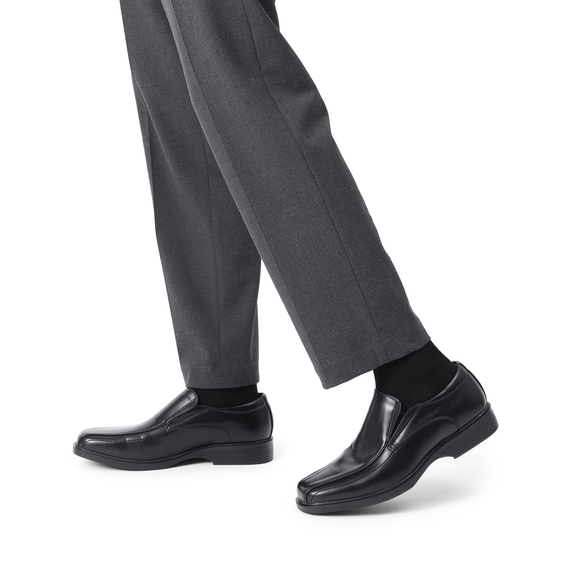 Bruno Marc Men's Square Toe Dress Loafers Formal Shoes