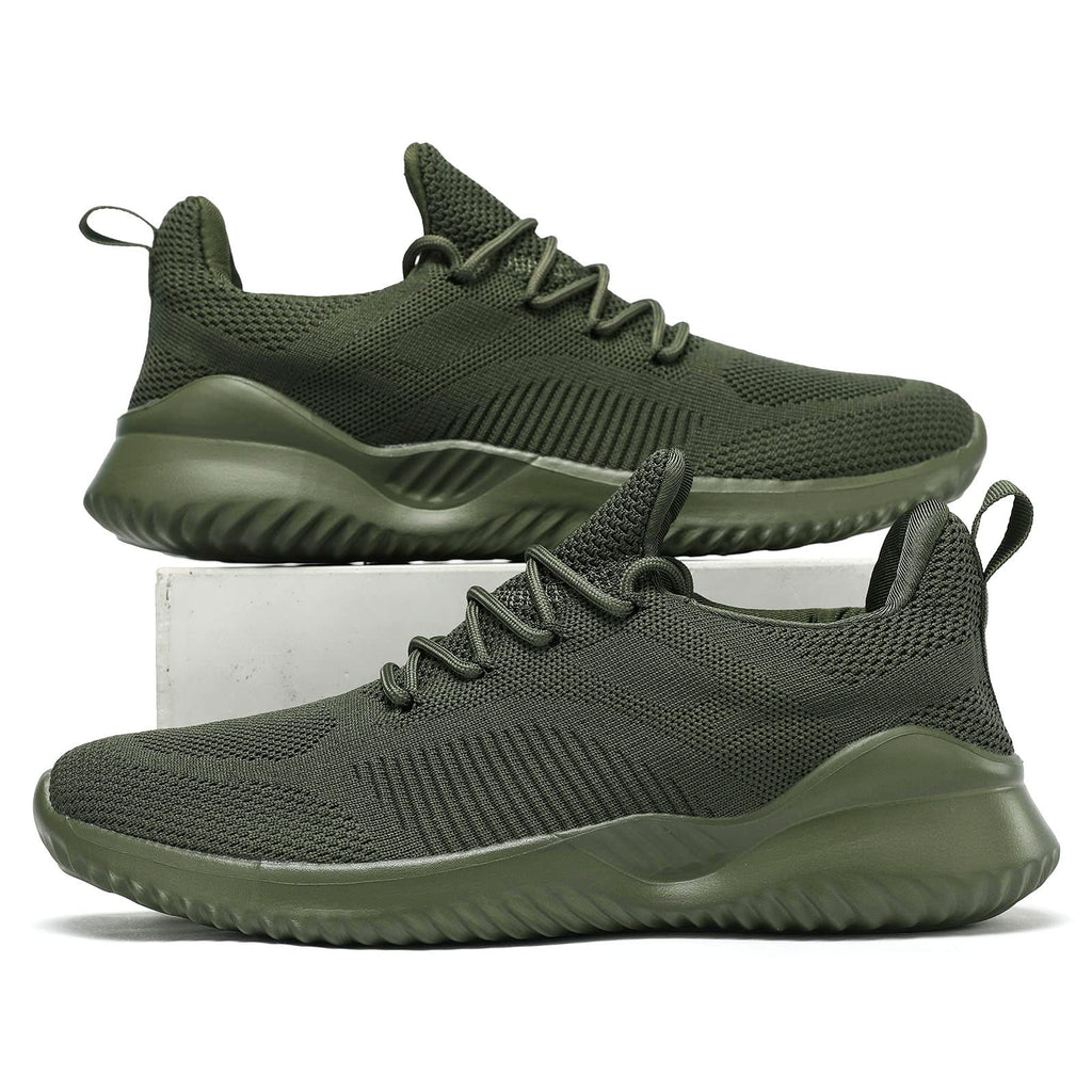 Kapsen Men's Non Slip Running Shoes Ultra Light Breathable Casual Walking Shoes Fashion Sneakers Mesh Workout Sports Shoes