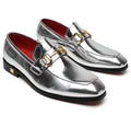 Erphpre Paul Men's Tuxedo Patent Leather Loafers Dress Shoes
