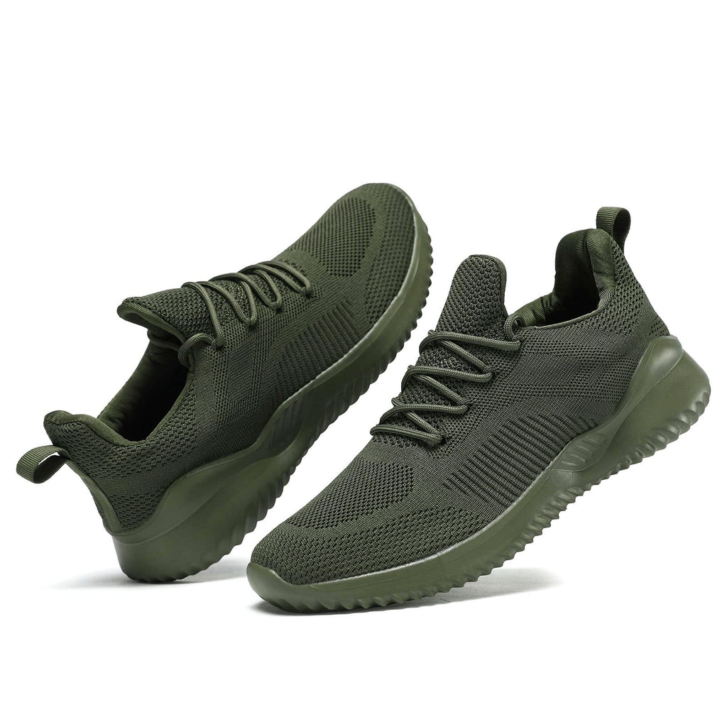 Kapsen Men's Non Slip Running Shoes Ultra Light Breathable Casual Walking Shoes Fashion Sneakers Mesh Workout Sports Shoes