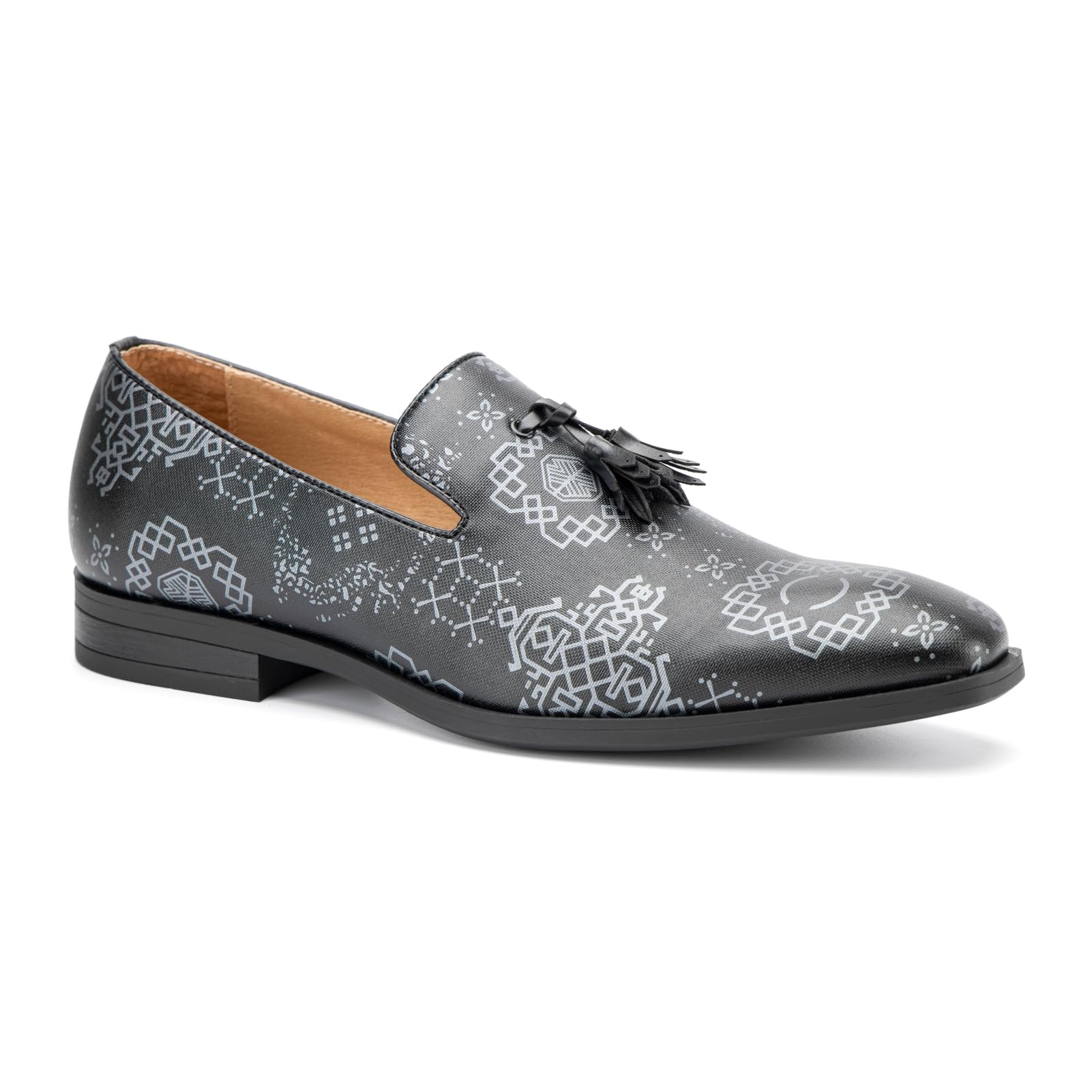 Meijiana Mens Loafers Wedding Dress Shoes Slip-On Loafers for Men Tuxedo Suit Shoes