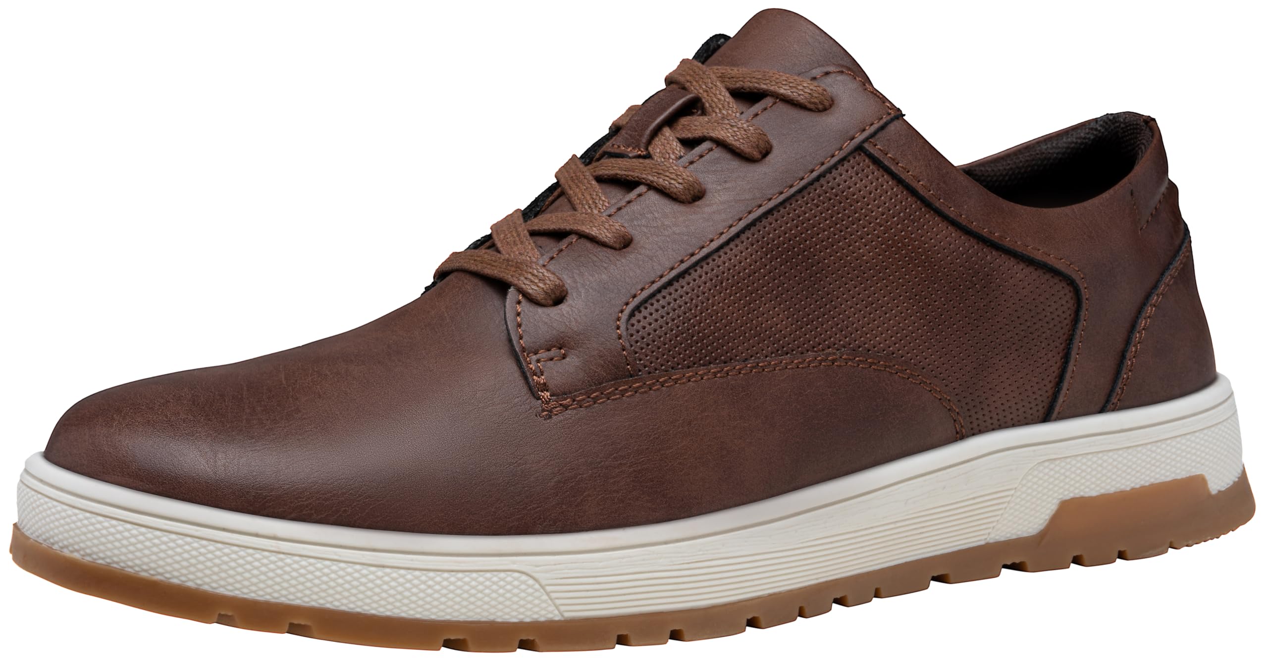 Jousen Men's Fashion Sneakers Classic Retro Casual Shoes for Men Breathable Business Dress Sneaker