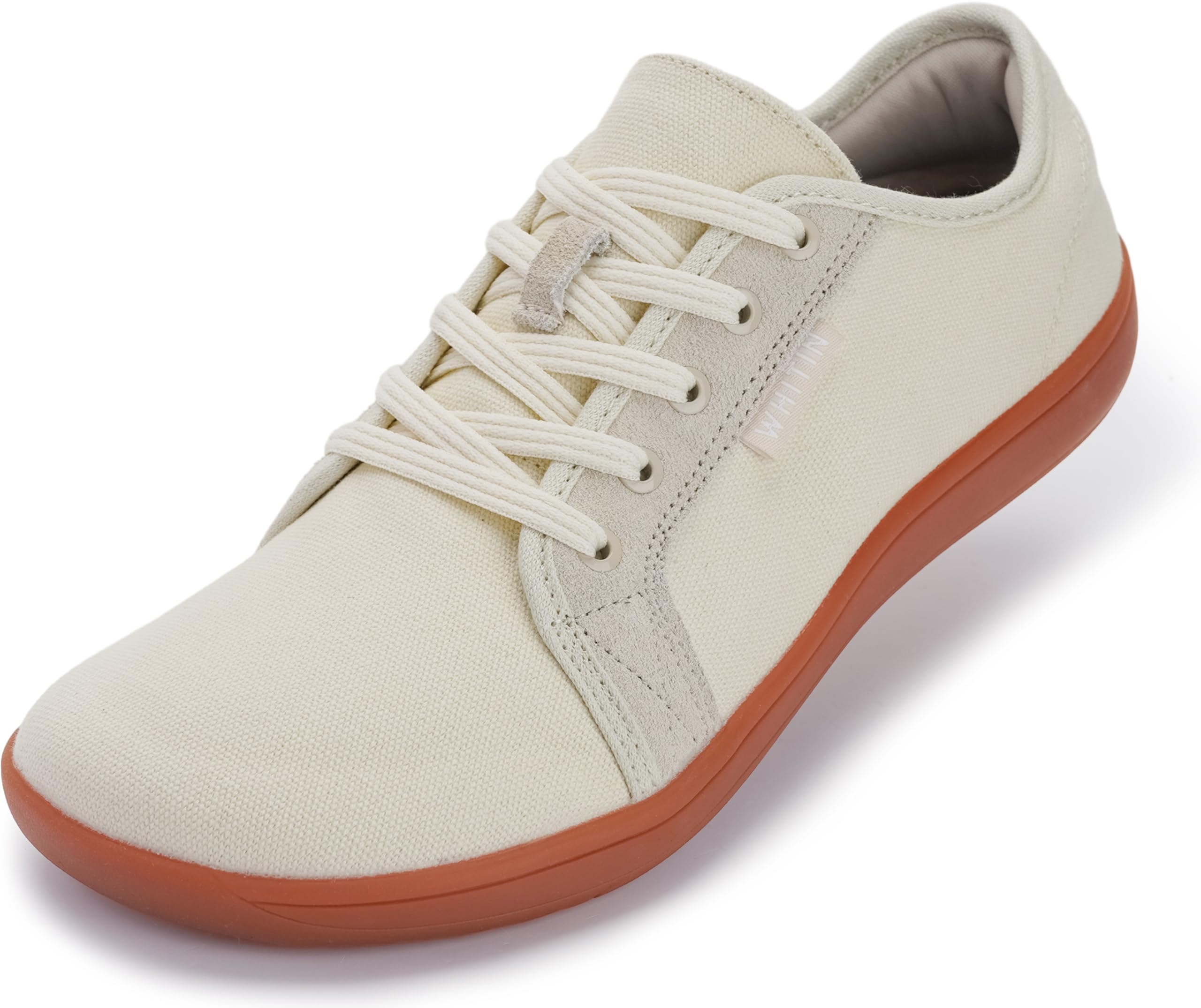WHITIN Men's Canvas Barefoot Shoes | Wide Toe-Box | Zero-Drop Sole
