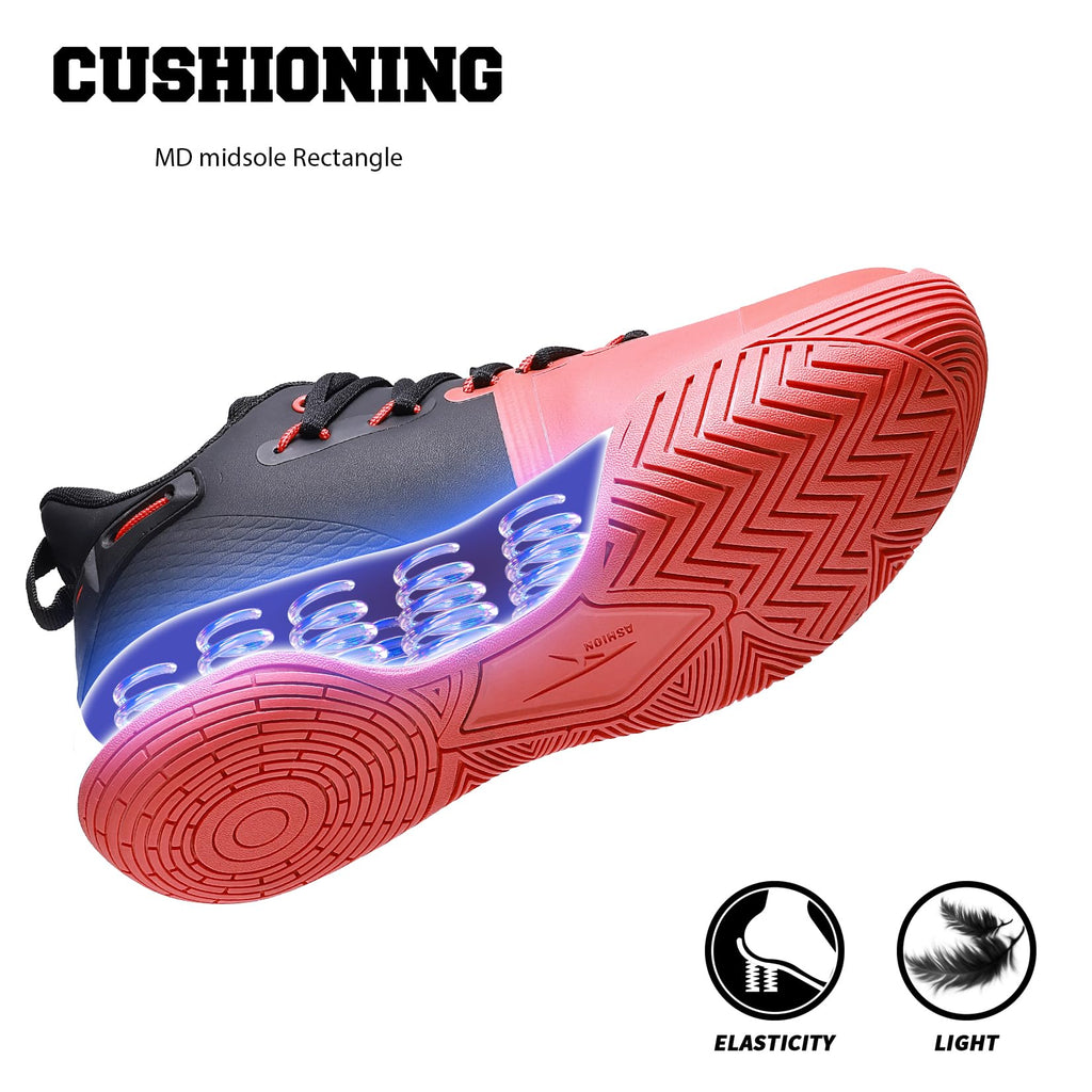 ASHION Men's Lightweight Basketball Shoes