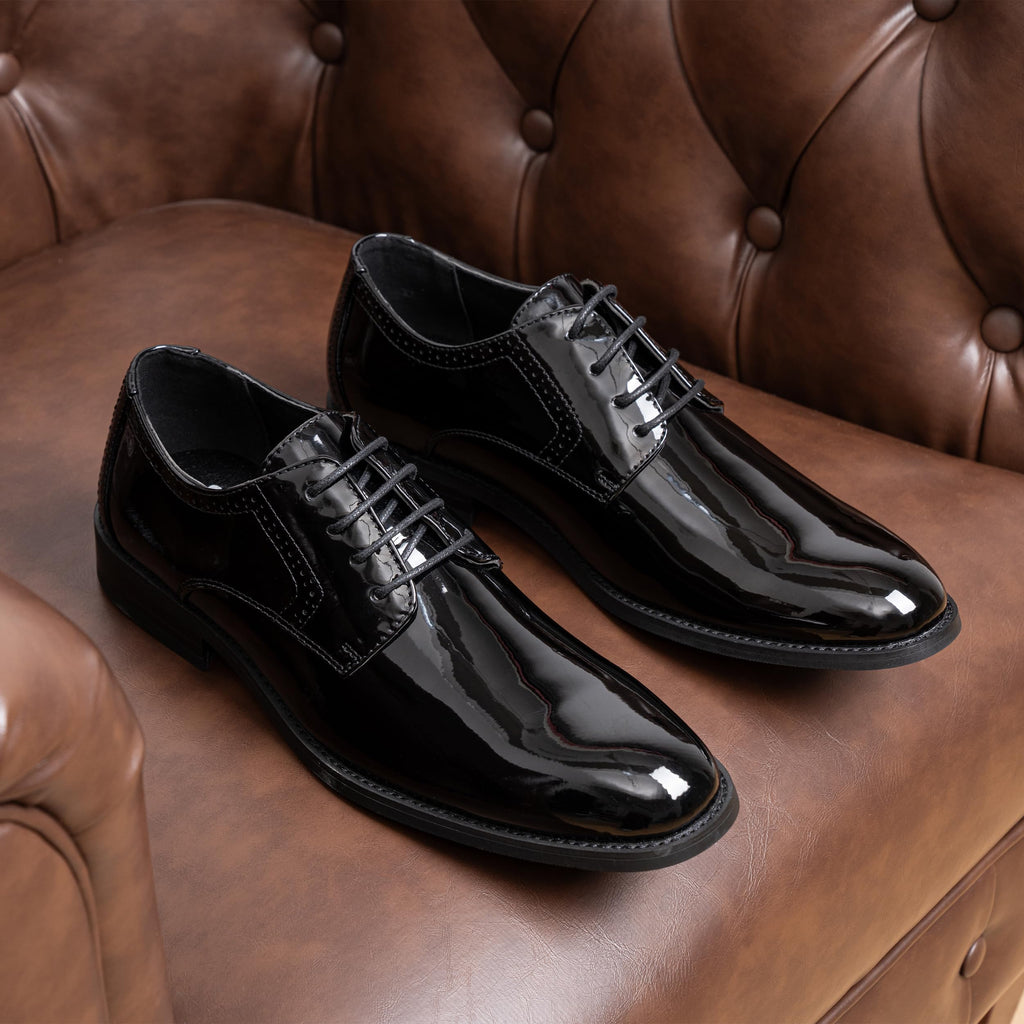 Vostey Men's Dress Shoes Classic Wingtip Brogue Men Oxfords