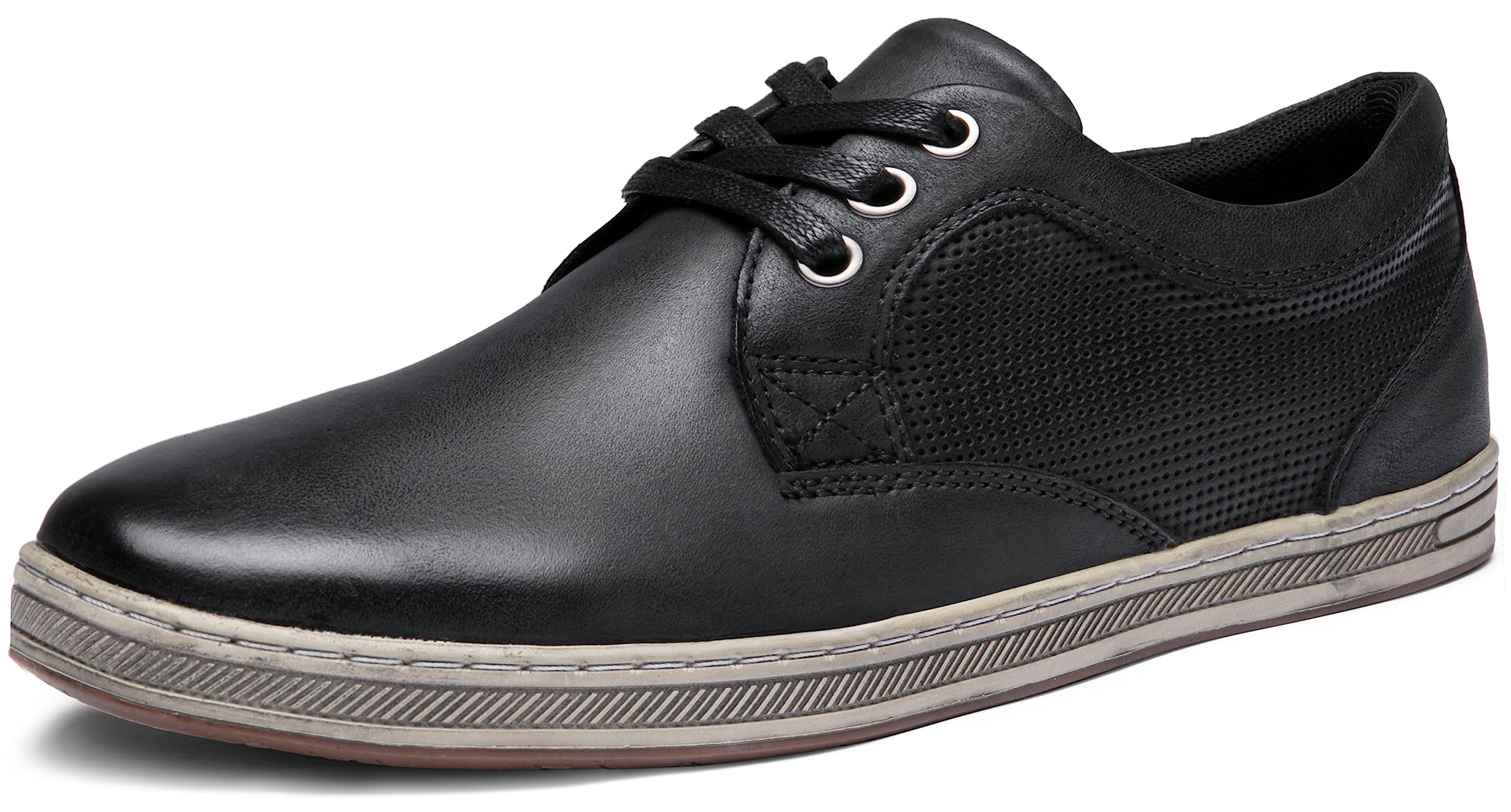 Jousen Men's Fashion Sneakers Classic Retro Casual Shoes for Men Breathable Business Dress Sneaker