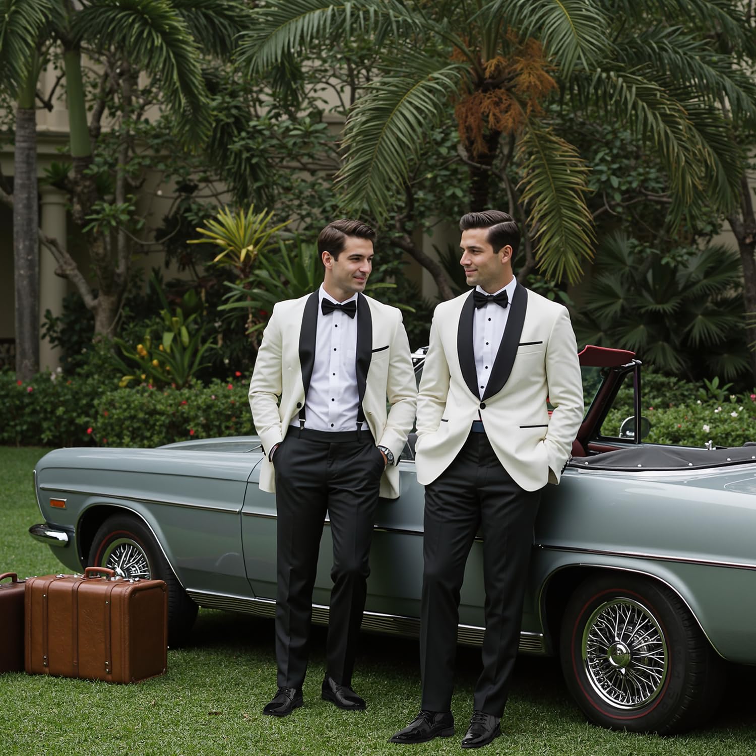 Jousen Mens Dress Shoes Tuxedo Patent Oxford Classic Comfortable Dress Shoes for Men