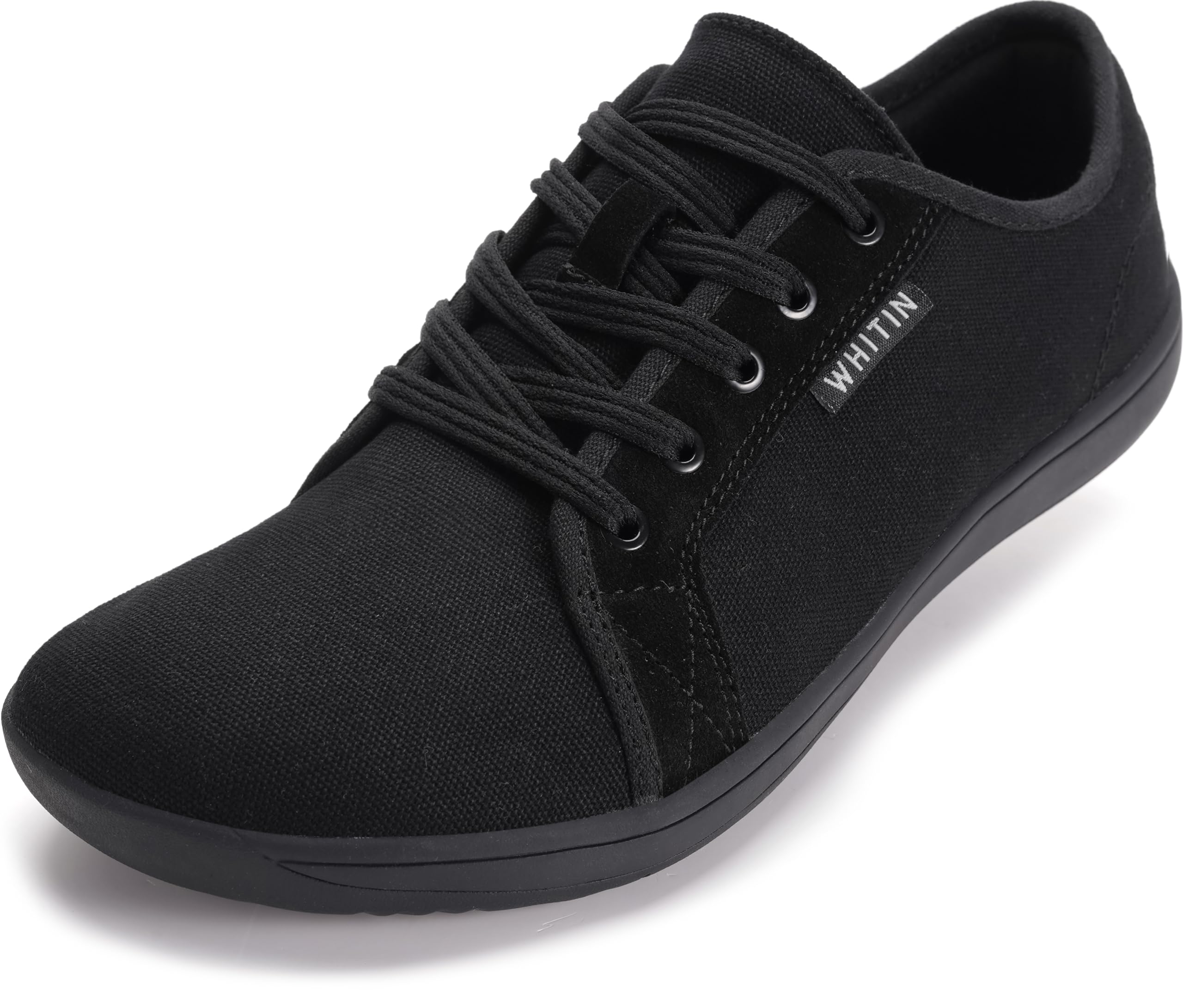 WHITIN Men's Canvas Barefoot Shoes | Wide Toe-Box | Zero-Drop Sole