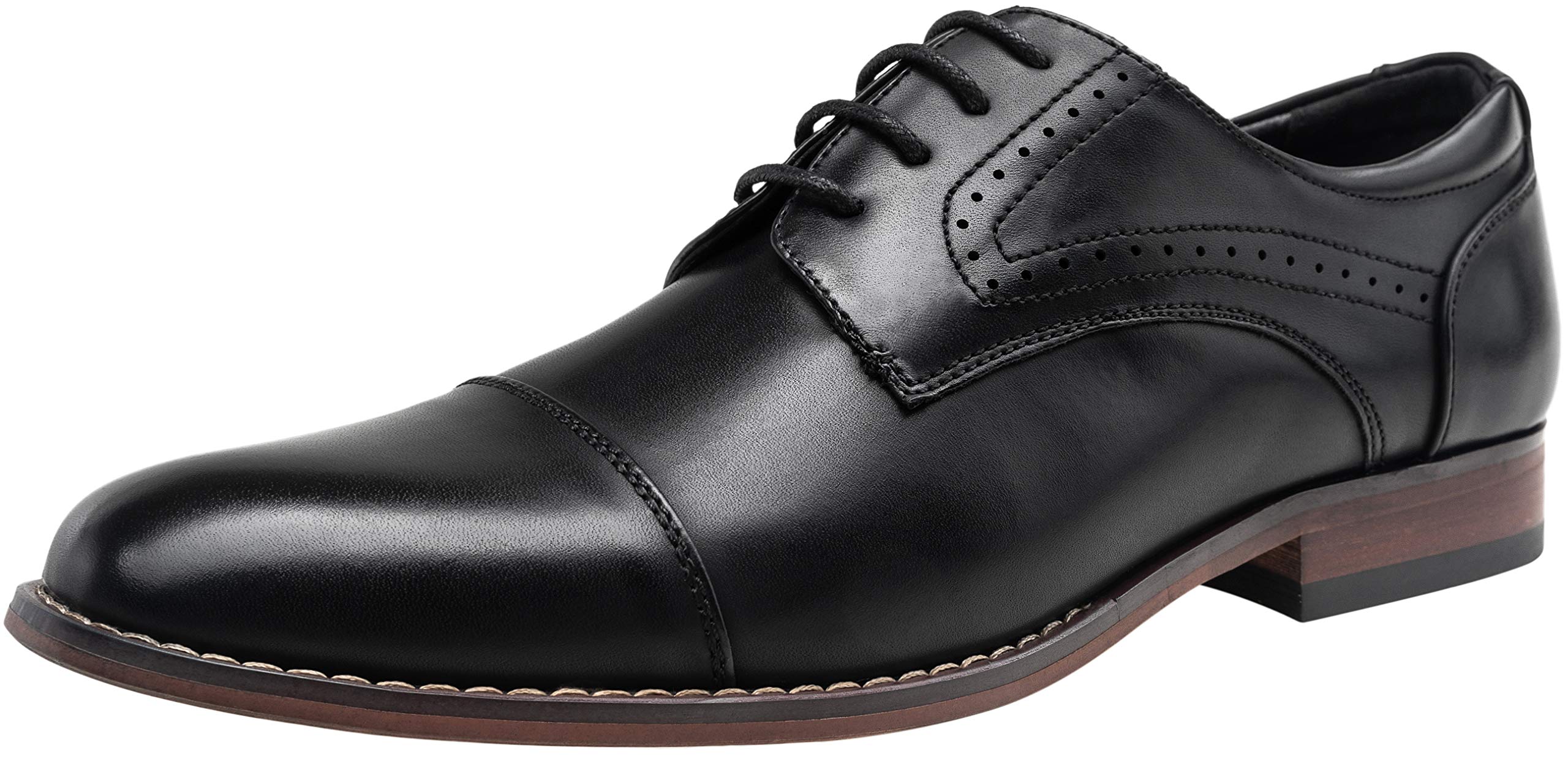 Vostey Men's Dress Shoes Classic Wingtip Brogue Men Oxfords