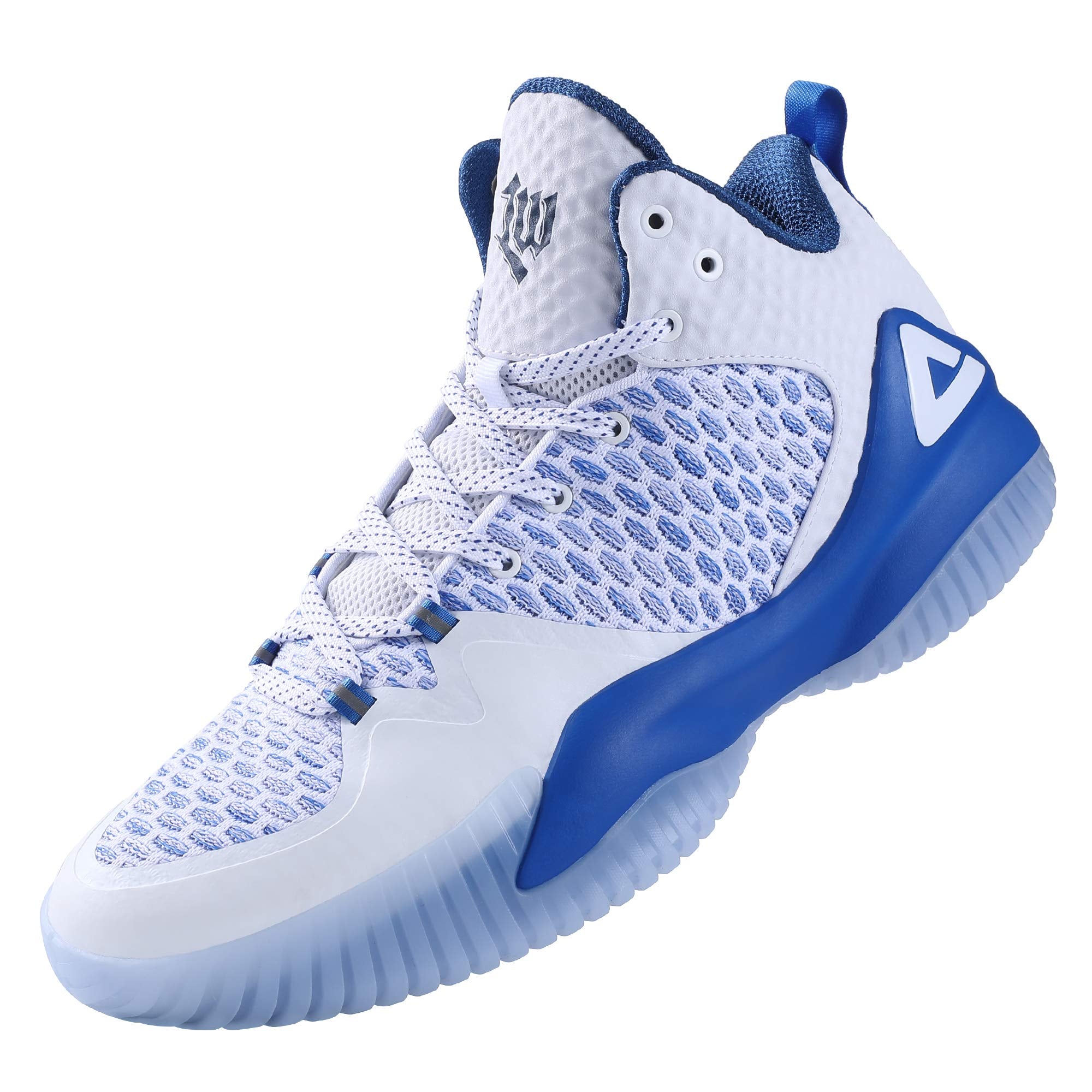 PEAK High Top Mens Basketball Shoes Lou Williams Streetball Master Breathable Outdoor Sneakers Cushioning Shoes for Fitness