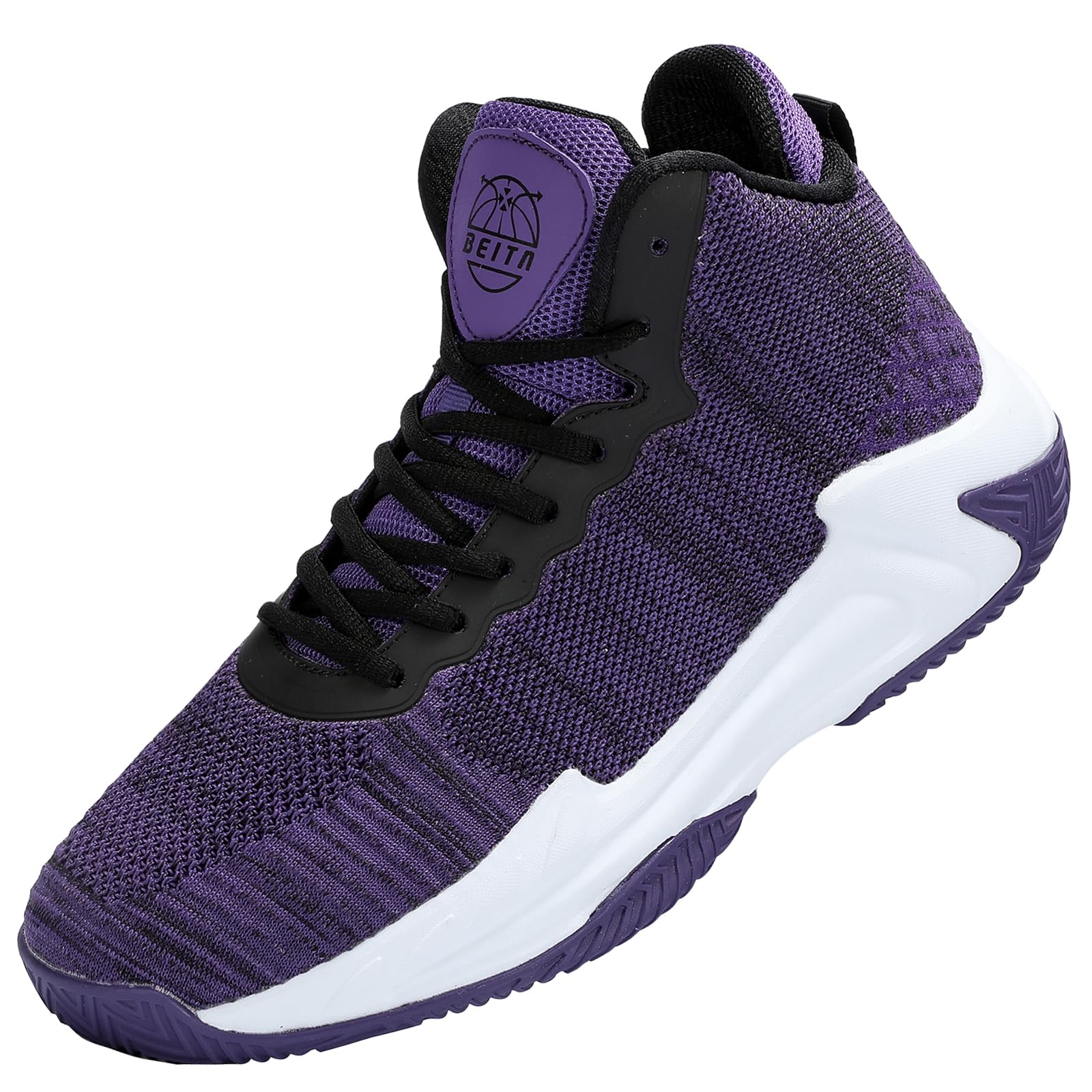 Beita High Upper Basketball Shoes for Men Sneakers Breathable Sports Shoes Anti Slip