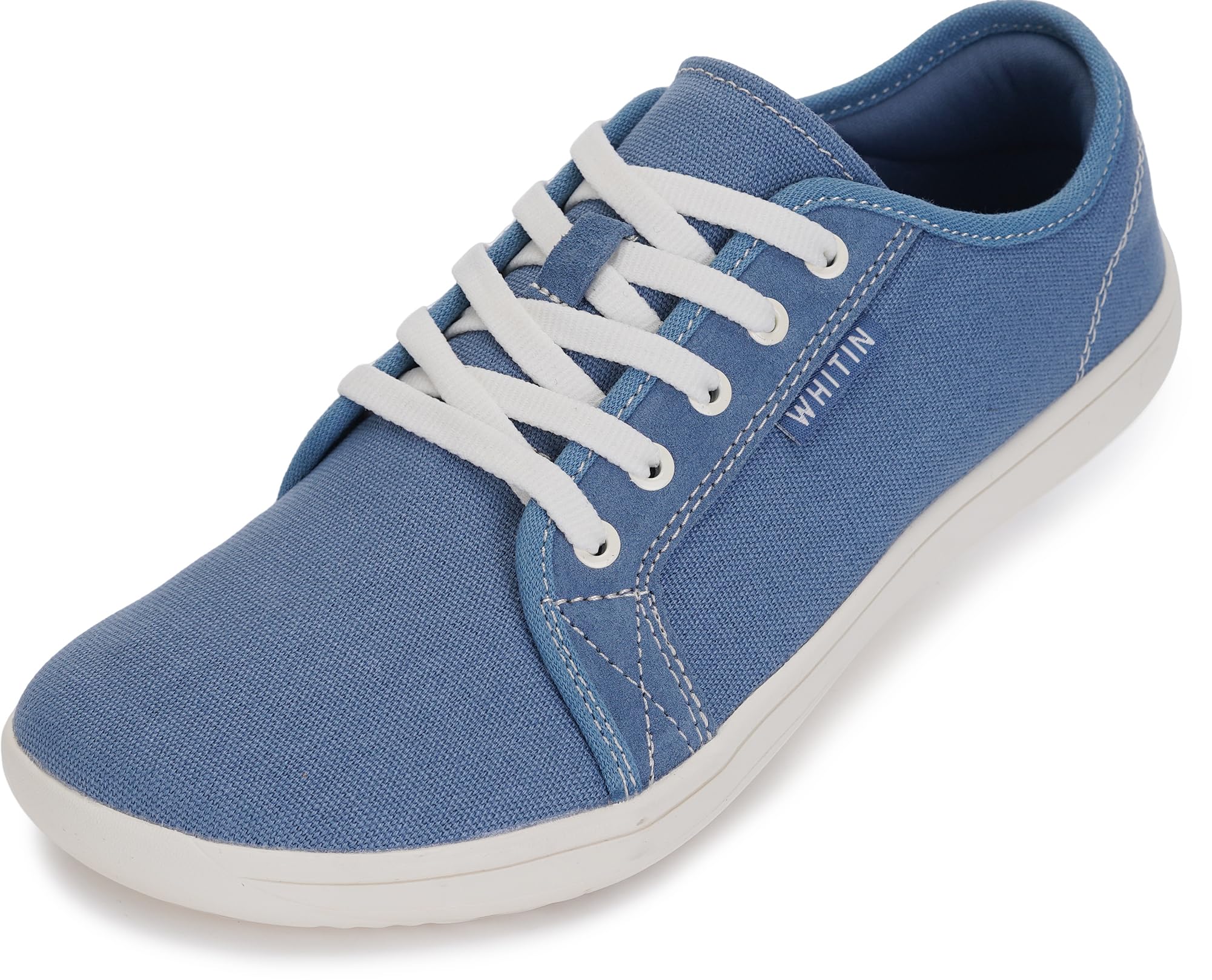 WHITIN Men's Canvas Barefoot Shoes | Wide Toe-Box | Zero-Drop Sole