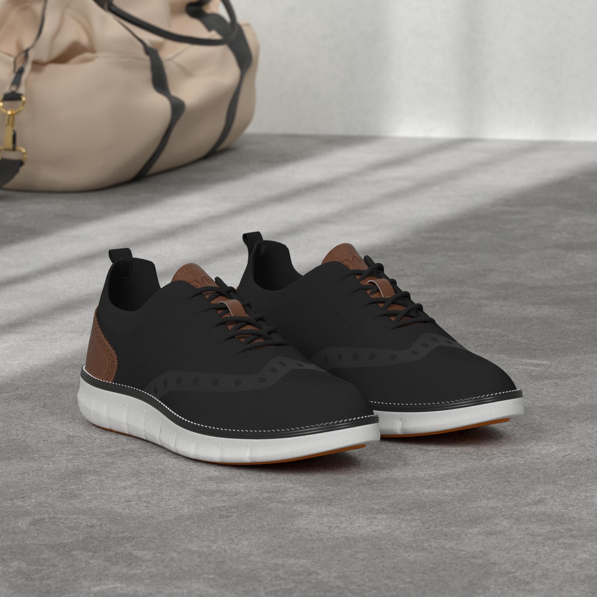 SVNKE Men's Fashion Dress Shoes Casual Oxfords Sneakers Business Breeze Tennis Comfortable Lightweight Walking